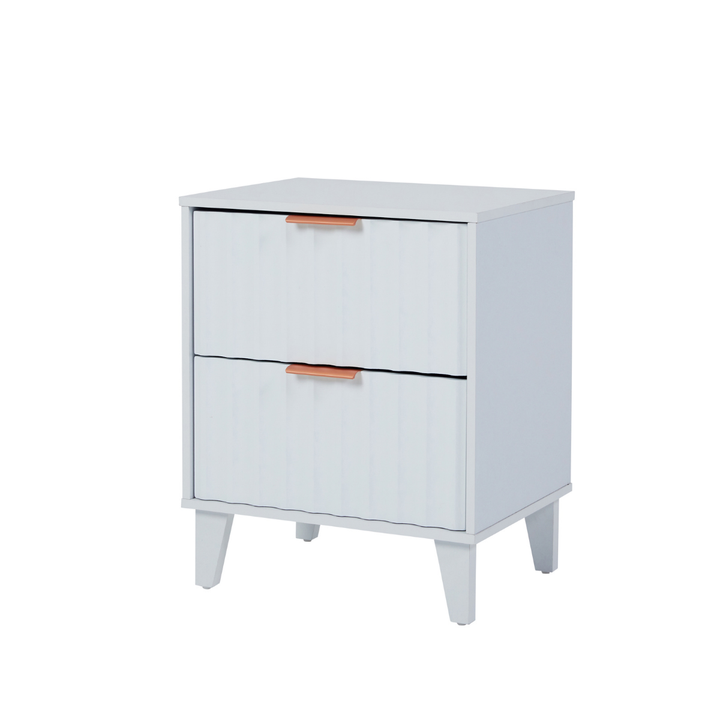 Airlie Bedside Table White
