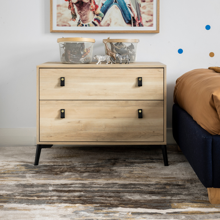 Hunter 2 Drawer Chest Oak