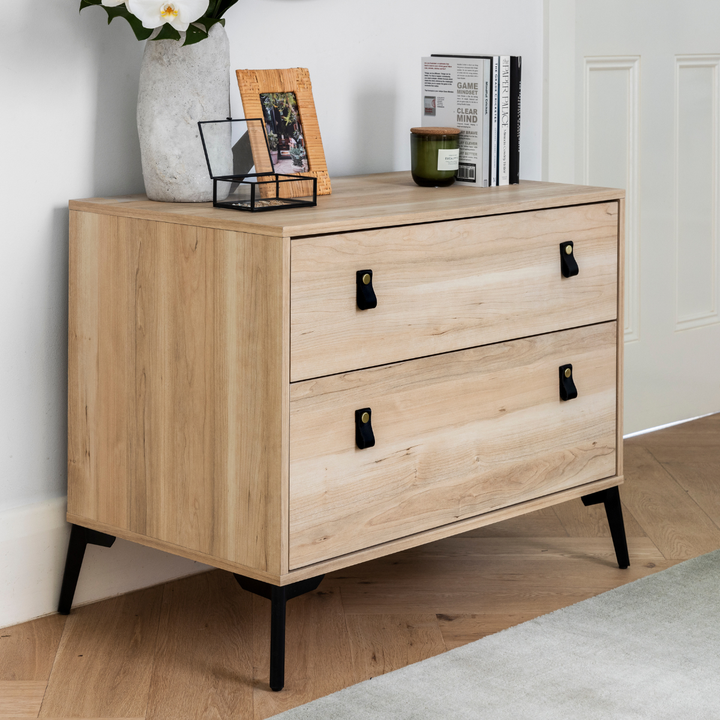 Hunter 2 Drawer Chest Oak