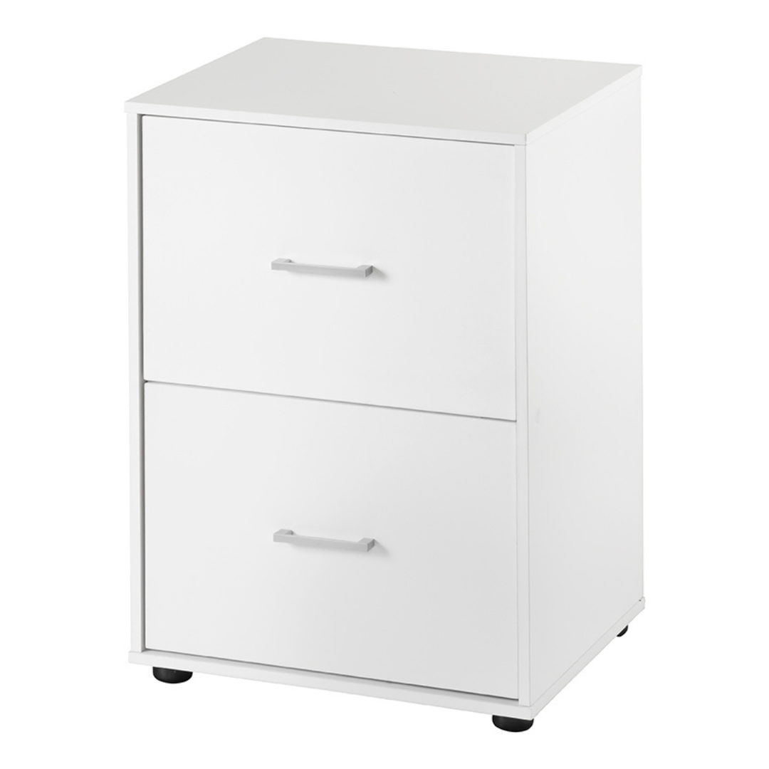 Macey 2 Drawer Filing Cabinet - White