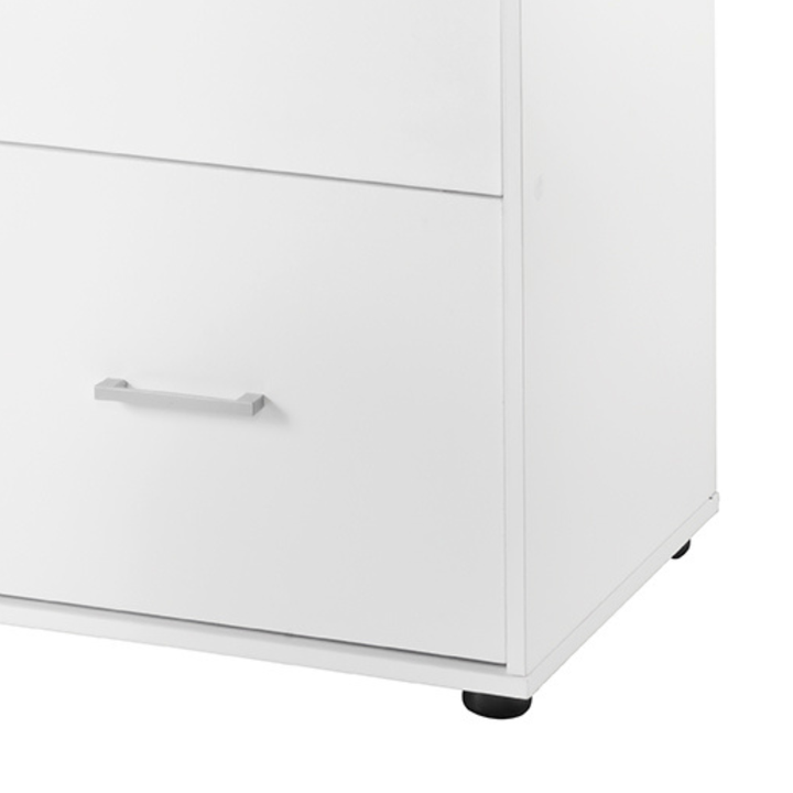 Macey 2 Drawer Filing Cabinet - White