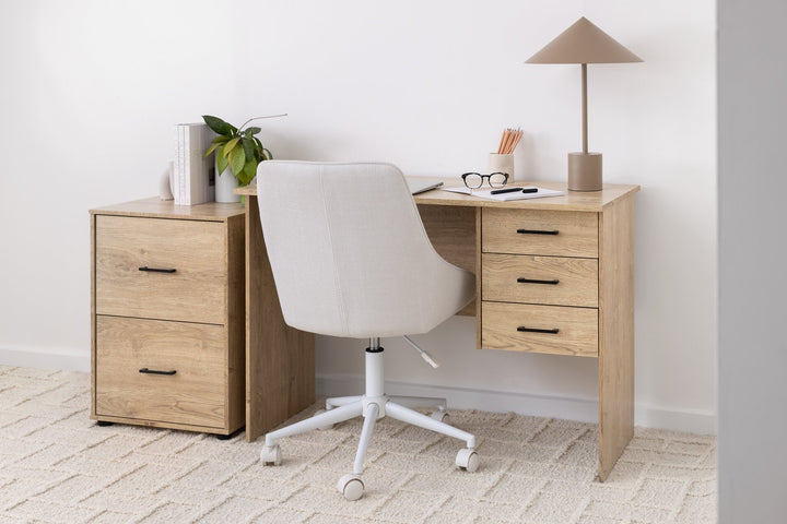 Macey Computer Desk - Oak