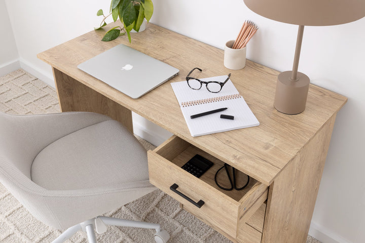 Macey Computer Desk - Oak
