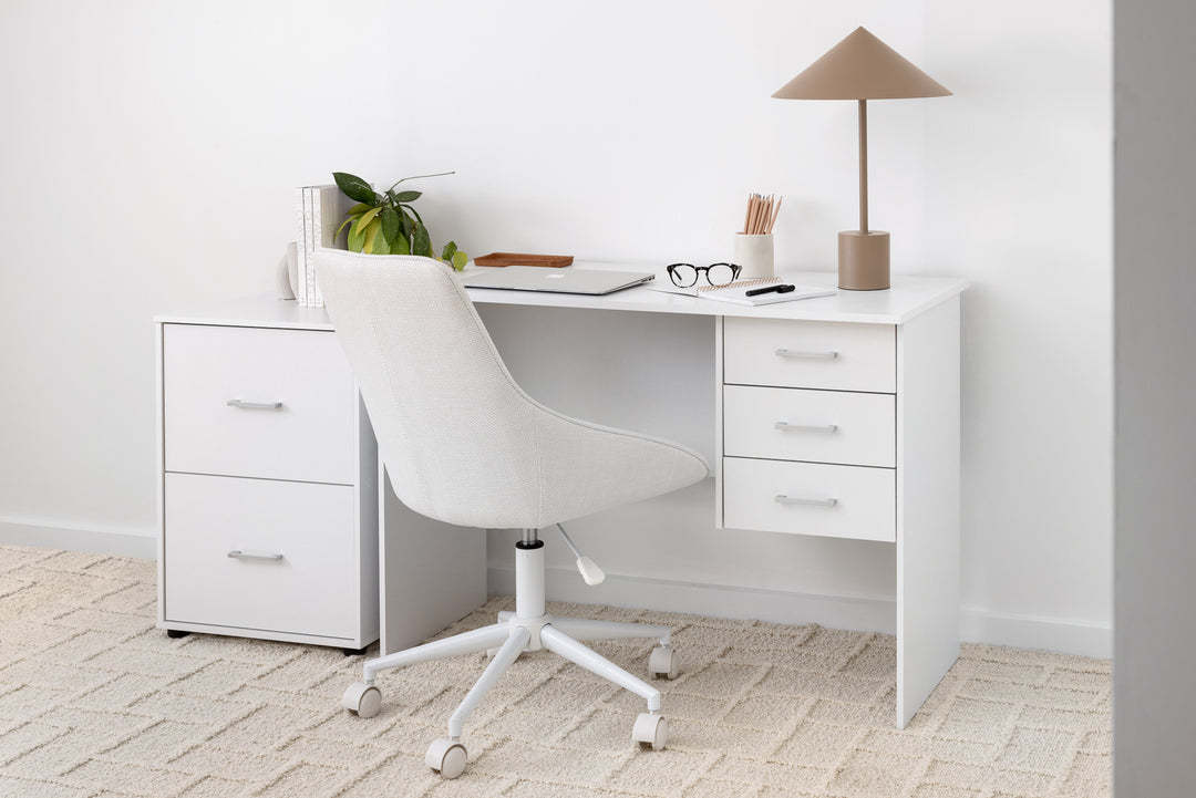 Macey Computer Desk - White
