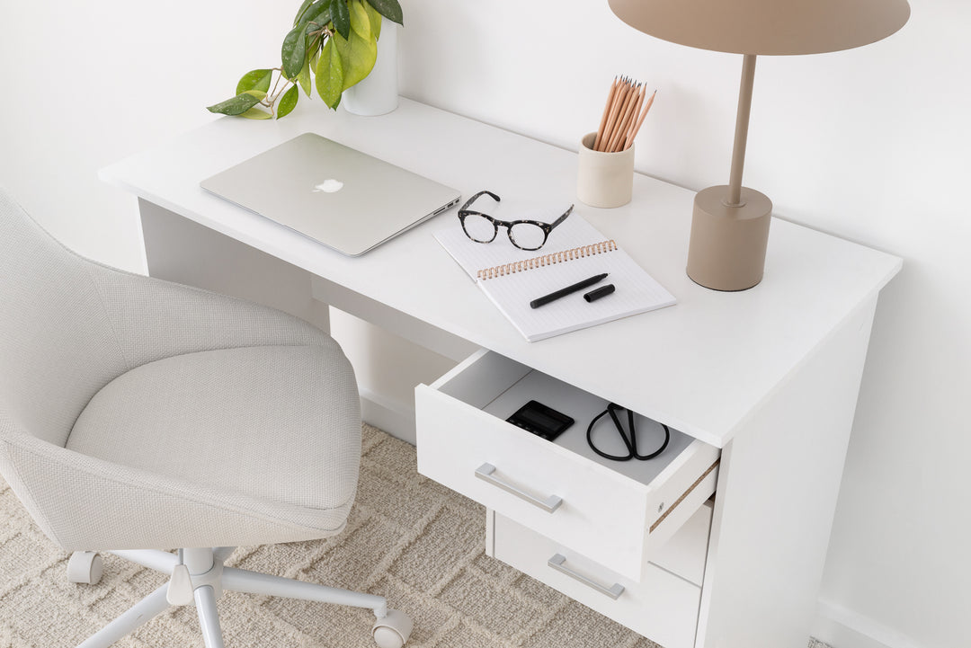 Macey Computer Desk - White