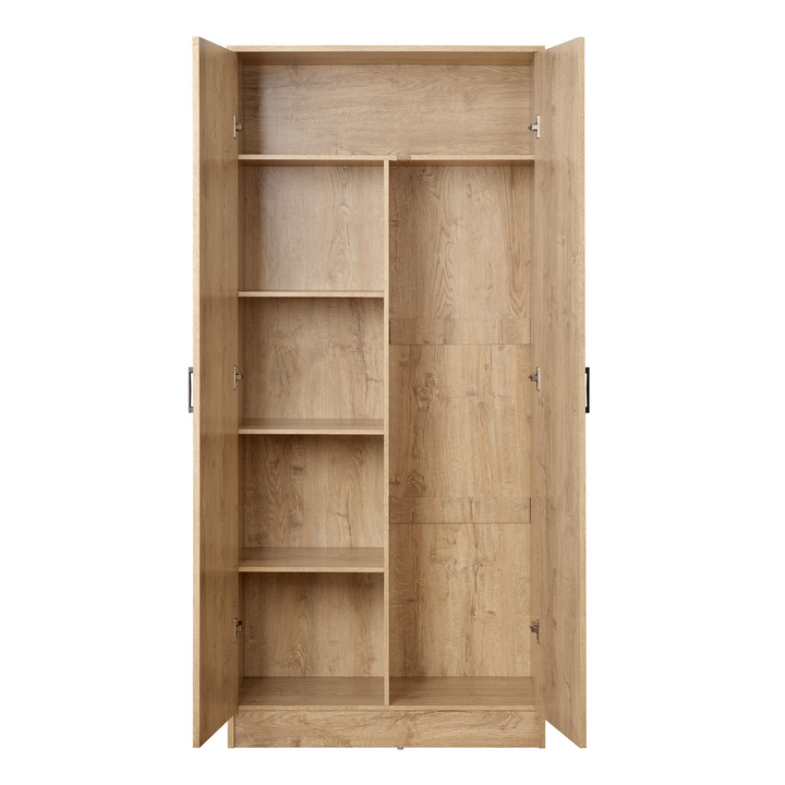 Macey Broom Cupboard - Oak